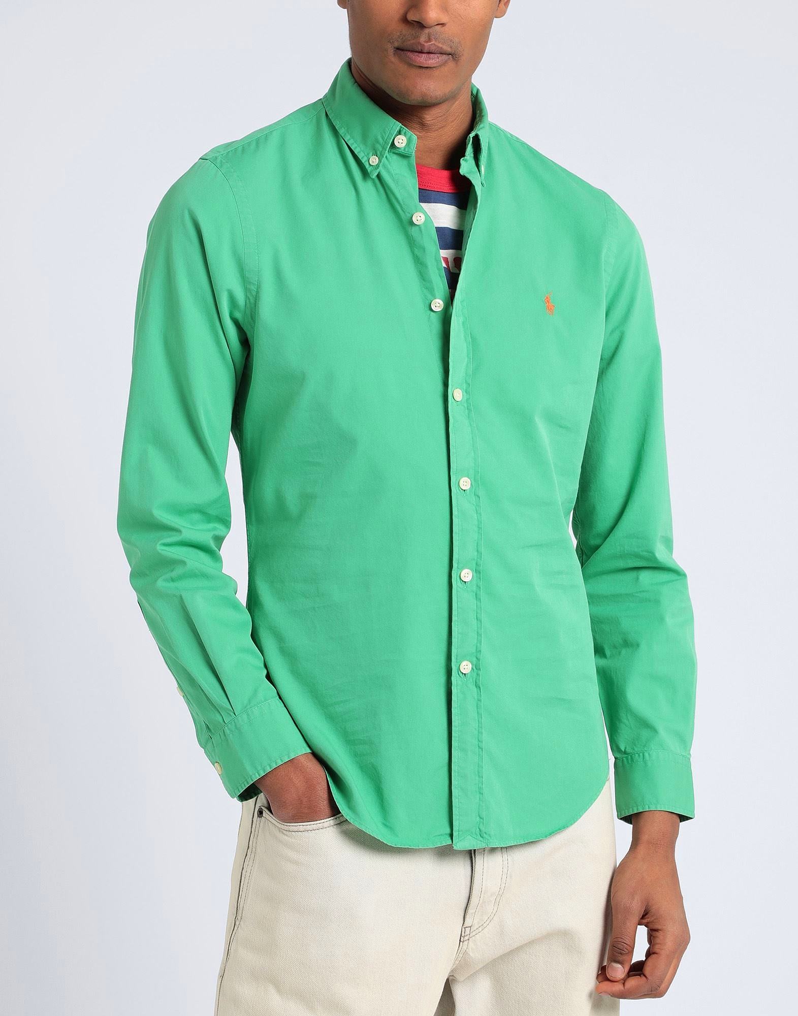 Polo Ralph Lauren SLIM FIT SHIRT green - Green